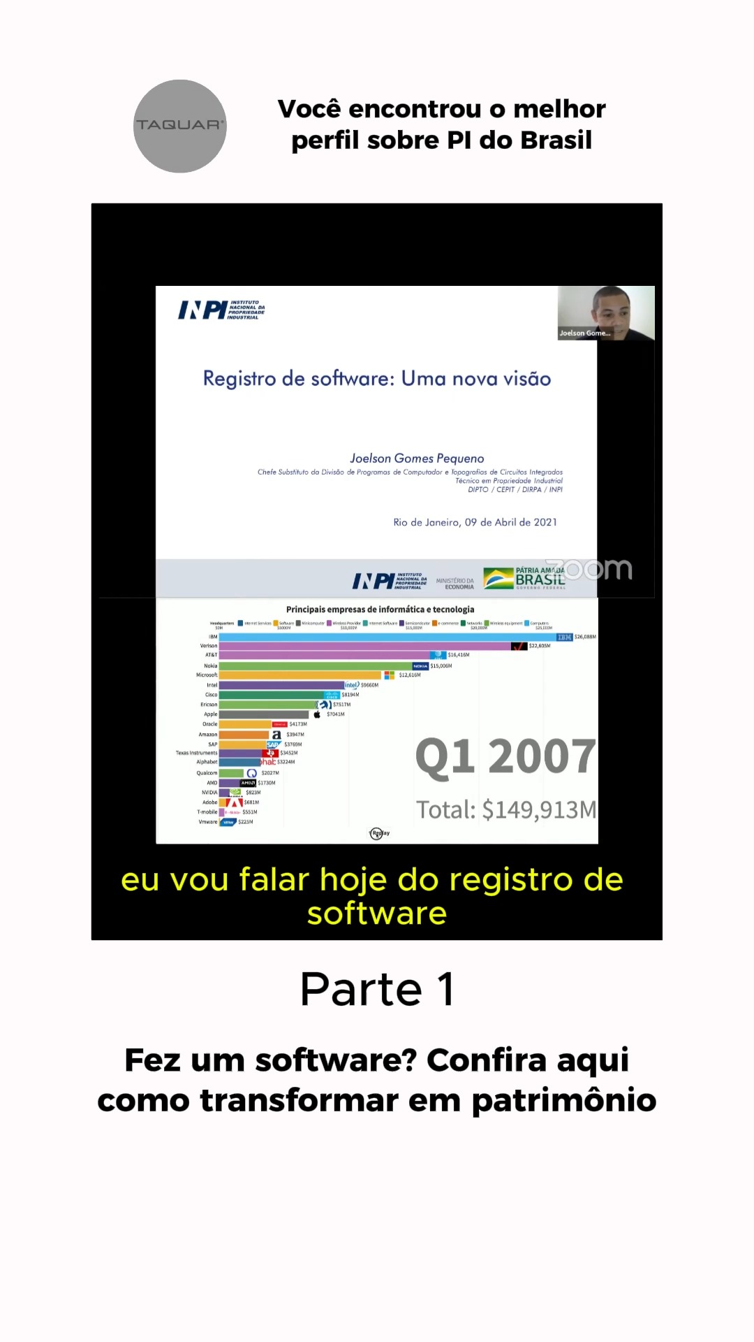 Registrar um software é proteger seu patrimônio intelectual!